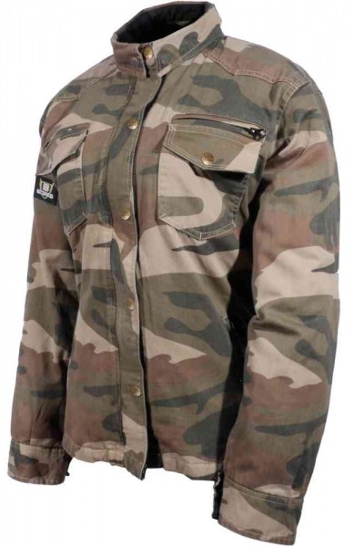 Bores Military-Jack Jacken-Hemd camouflage Men, reißfest