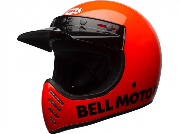 BELL Moto-3 Classic Helm Neon Orange