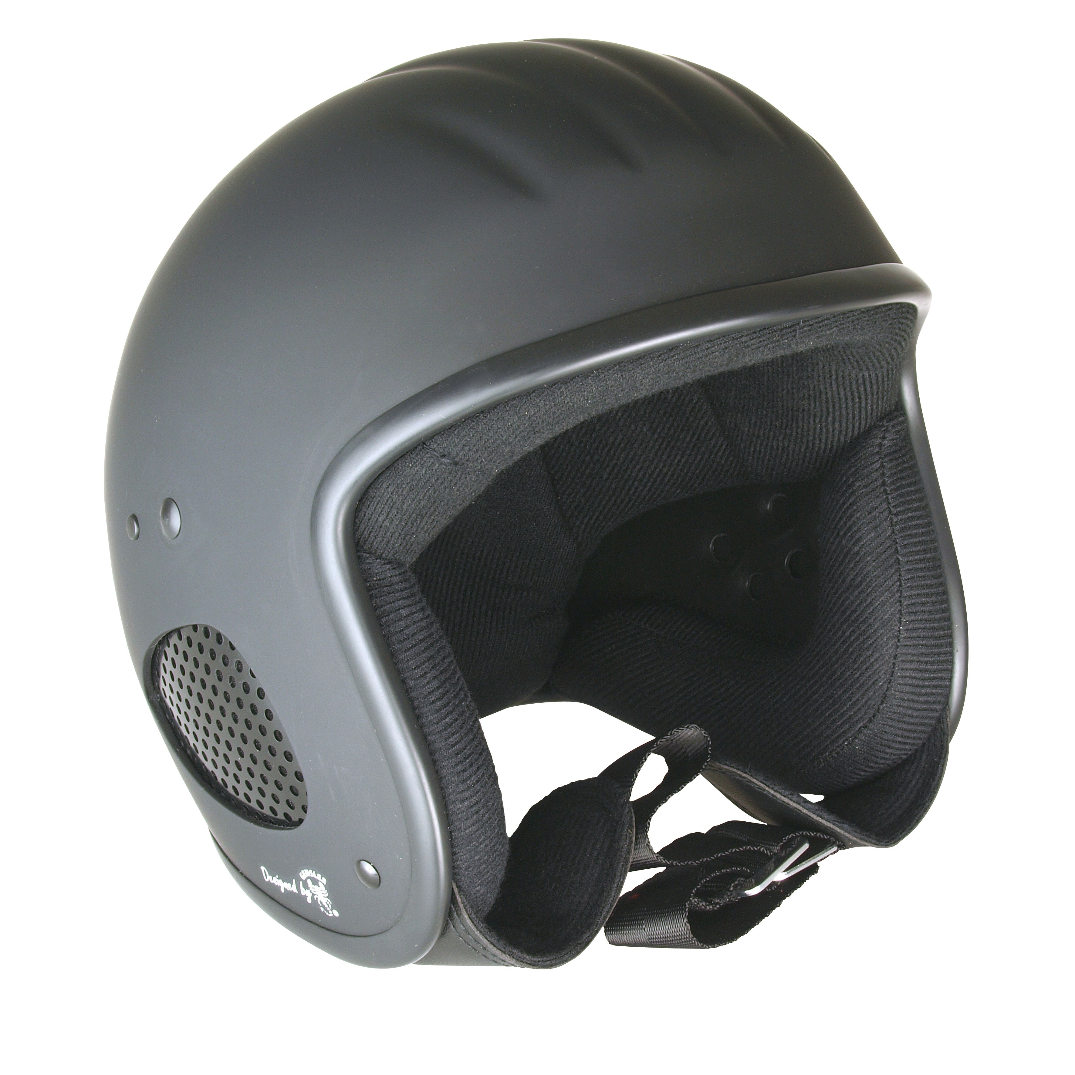 Bores Motorrad Helm SRM Slight 4 Jethelm matt Black 