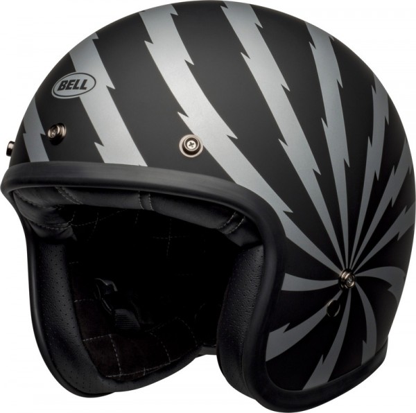 BELL Custom 500 DLX SE Helm Vertigo Matte Black/Silver