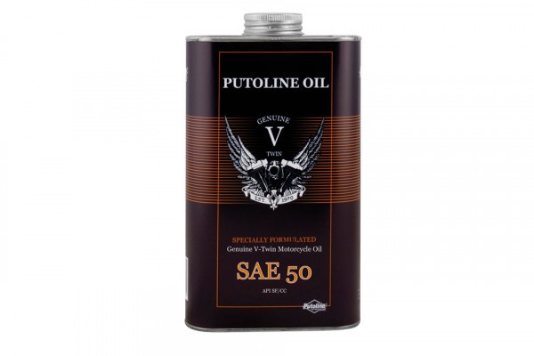 Putoline Genuine V-Twin SAE 50, 1 Liter Blechdose